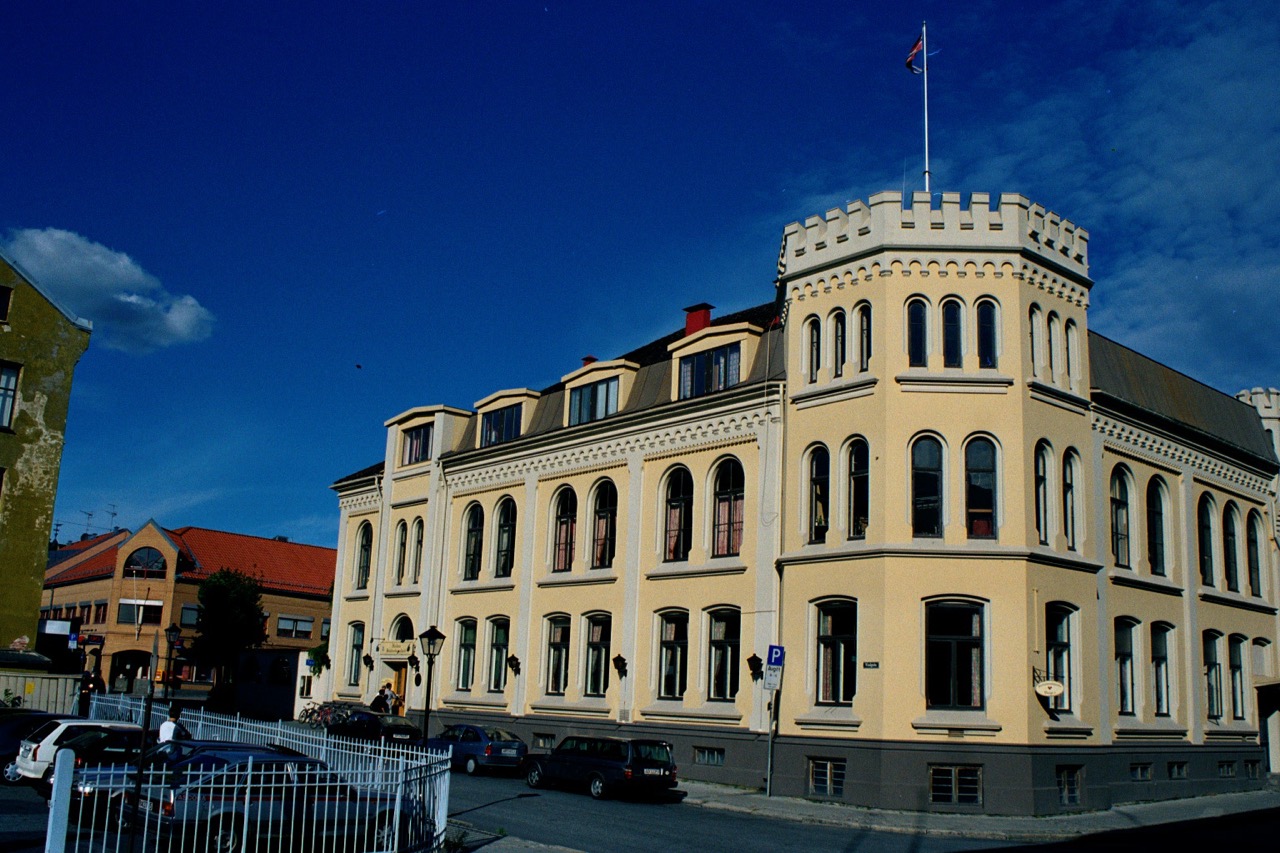 Det gamle studenthuset i Halden. Foto. 