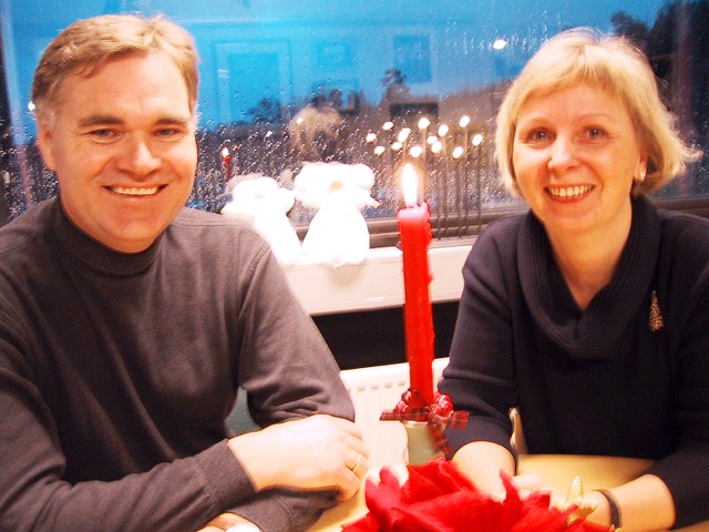 Wiktor Tvete (t.v.) og Irene Dahl Andersen (t.h). Fotografi. 
