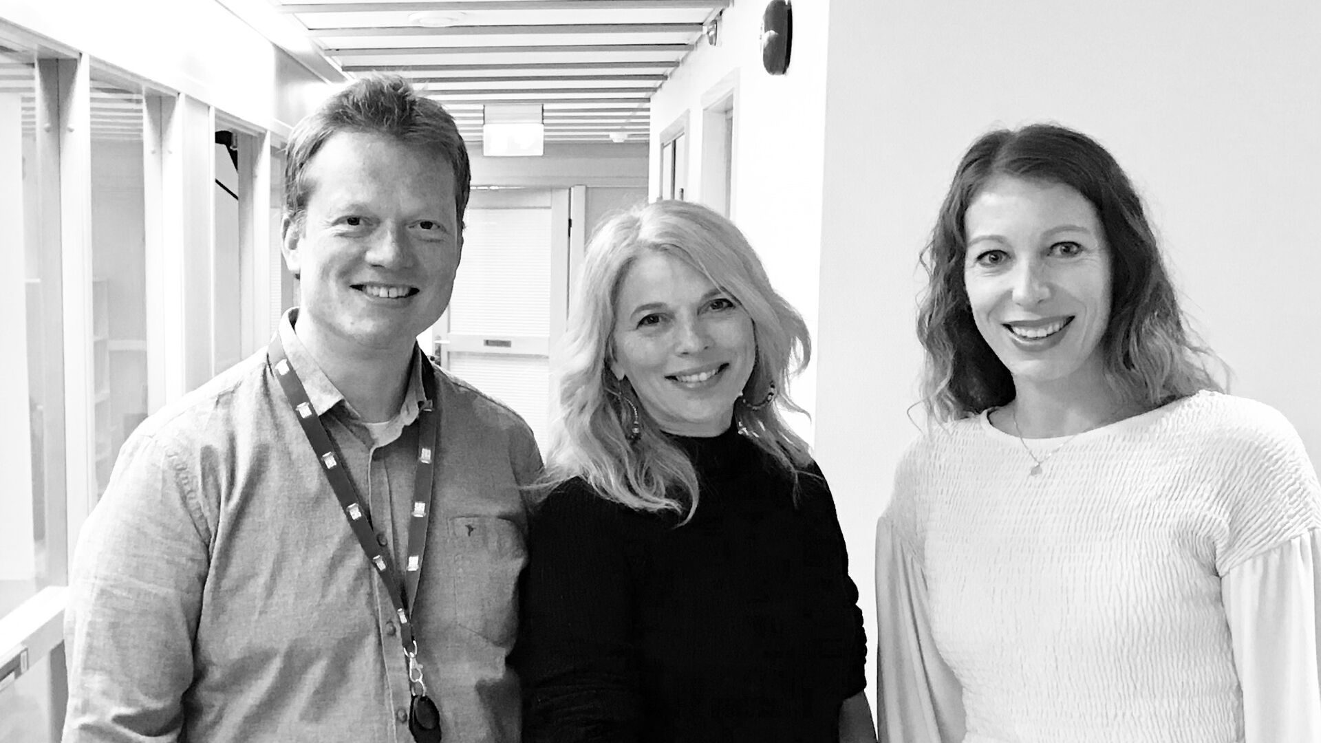 Med veiledereFra venstre: Eivind Engebretsen, Siv Vea Grønneberg og Stine Torp Løkkeberg