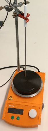 Magnetic stirrer with heating