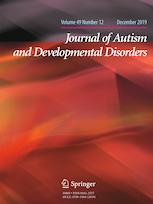 The front page of Journal of Autism and Developmental Disorders