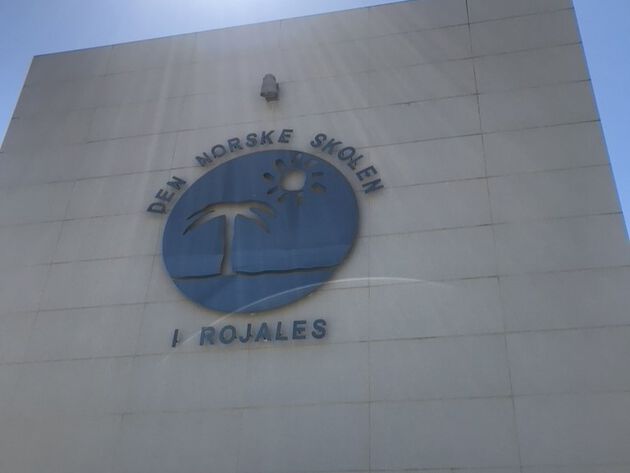 Logoen til Den norske skolen i Rojales, Alicante.